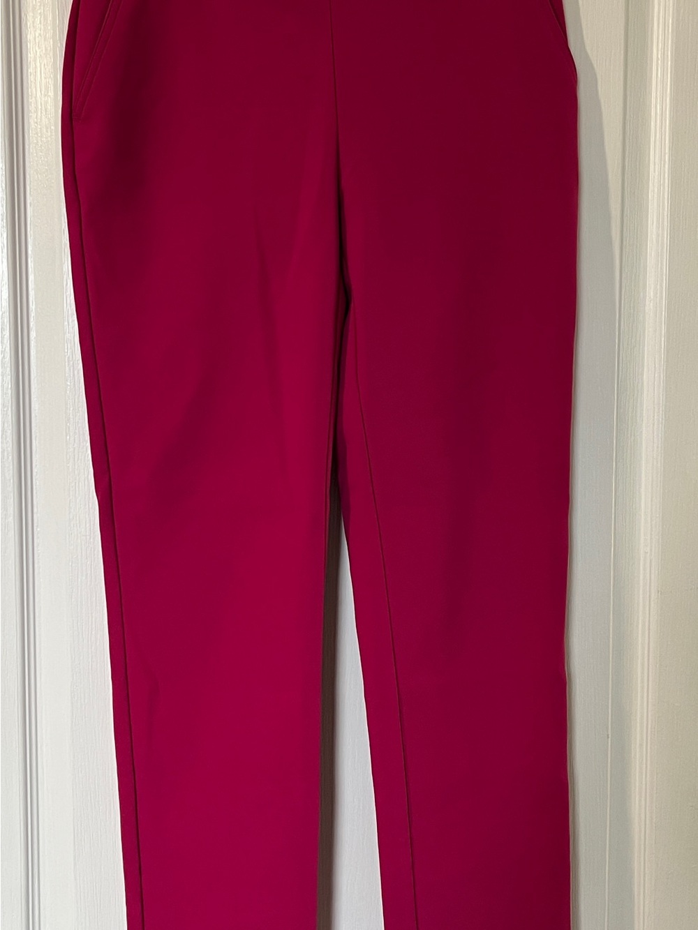 Rachel Zoe Fuchsia Slim Ponte Pants